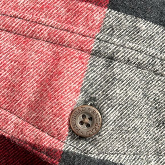 Red Head Brand Co. 3XL Buffalo Plaid Flannel Shirt Rugged Outdoor Cabin Core - Picture 10 of 15